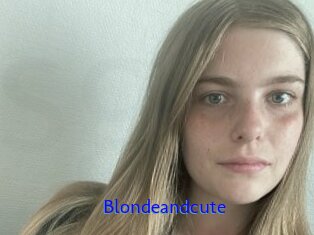 Blondeandcute