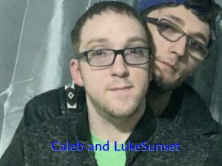 Caleb_and_LukeSunset