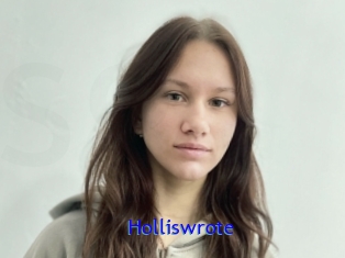 Holliswrote