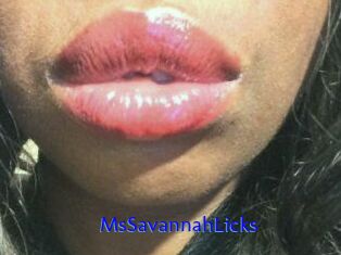 MsSavannahLicks