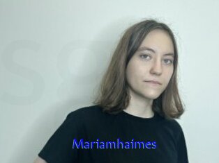Mariamhaimes