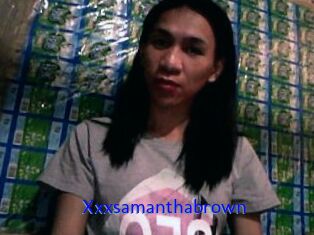 Xxxsamanthabrown