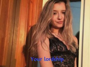 Your_lordship